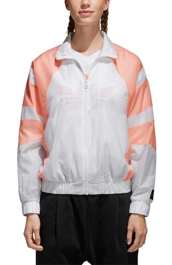 Women's Adidas Eqt Track Jacket - White