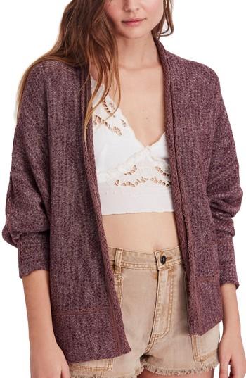 Women's Free People Motions Cardigan - Purple