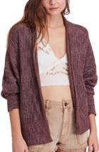Women's Free People Motions Cardigan - Purple