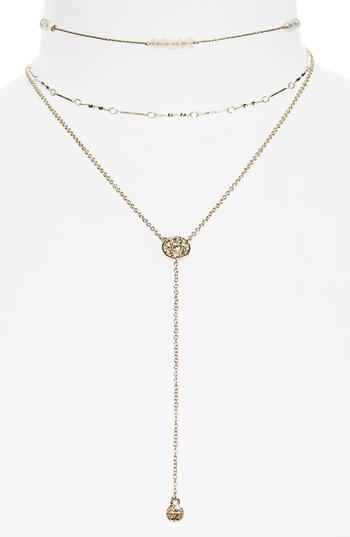 Women's Topshop Layered Y-shape Choker