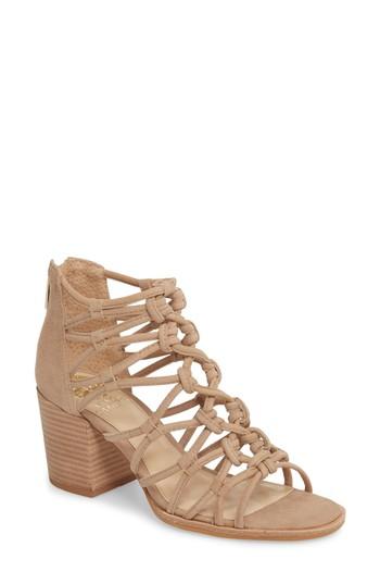 Women's Vince Camuto Karika Cage Sandal M - Beige