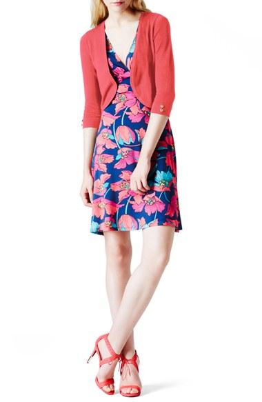 Women's Leota 'renee' Open Front Crop Maternity Cardigan
