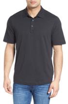 Men's Tommy Bahama 'portside Player Spectator' Regular Pima Cotton Polo, Size - Black