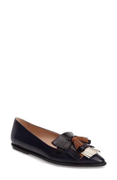 Women's Tod's Tassel Ballet Flat