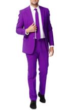 Men's Opposuits 'purple Prince' Trim Fit Two-piece Suit With Tie