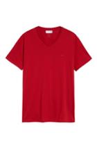 Men's Lacoste Pima Cotton T-shirt (3xl) - Red