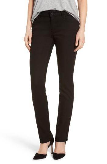 Women's Dl1961 Coco Curvy Straight Leg Jeans - Black