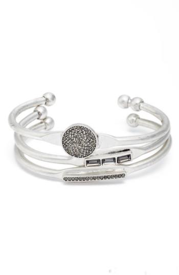Women's Treasure & Bond Set Of 3 Geo Station Cuffs