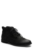 Men's Blondo Bill Cap Toe Faux Fur Chukka Boot M - Black