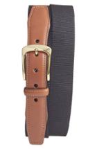 Men's Torino Belts European Surcingle Belt - Black