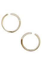 Women's Nordstrom Pave Curve Earrings