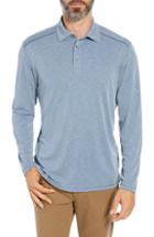 Men's Tommy Bahama Paradise Around Long Sleeve Polo - Blue