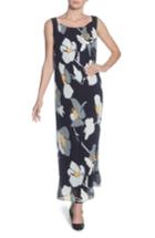 Women's Catherine Catherine Malandrino Delphine Pleated Maxi Dress - Black