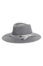 Women's Maison Michel Charles Fur Felt Hat - Grey