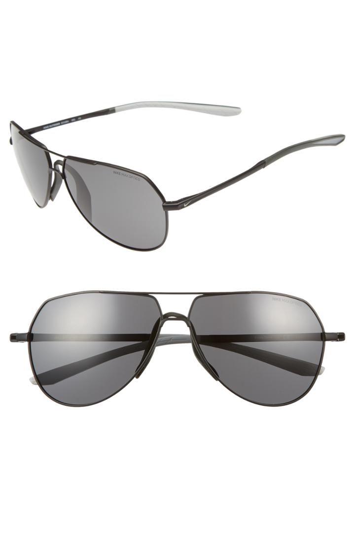 Men's Nike Outrider 62mm Oversize Aviator Sunglasses -