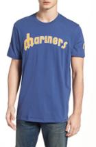 Men's '47 Mlb Vintage Fieldhouse Seattle Mariners T-shirt - Blue