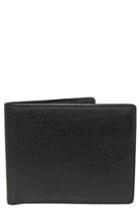 Men's Boconi Grant Leather Wallet - Black