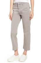 Women's Mother The Tomcat Prep Crop Twill Pants - Grey