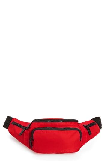 Topshop Tokyo Belt Bag - Red