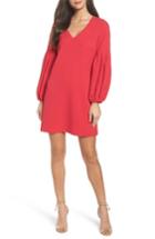 Women's Chelsea28 Bloused Sleeve Shift Dress - Red