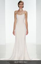 Women's Matthew Christopher Adaline Strapless Lace A-line Gown, Size In Store Only - Ivory