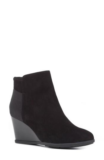 Women's Geox Inspiration Wedge Bootie Us / 35eu - Black