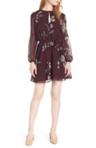Women's Monique Lhuillier Apple Strapless Lace Trumpet Gown
