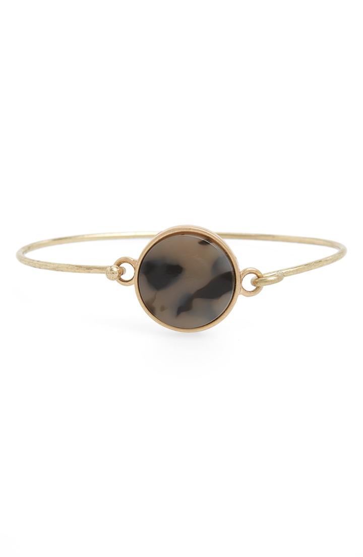 Women's Canvas Jewelry Tortoiseshell Bangle