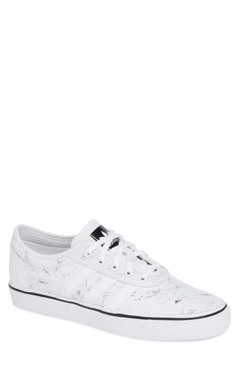 Men's Adidas 'adi-ease' Skate Sneaker M - White