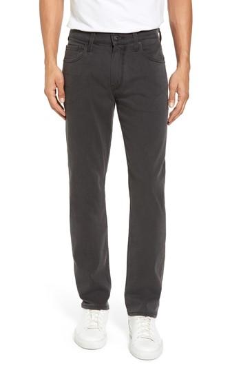 Men's Paige Transcend - Federal Slim Straight Leg Jeans - Grey