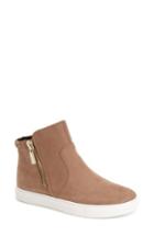Women's Kenneth Cole New York 'kiera' Zip High Top Sneaker M - White