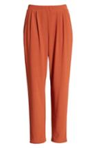 Women's Leith Pleat Front Trousers, Size - Brown