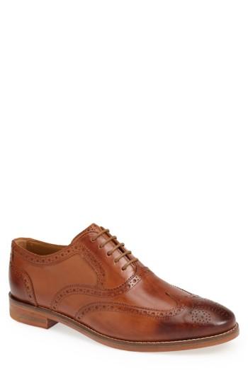 Men's Cole Haan 'cambridge' Wingtip .5 M - Brown