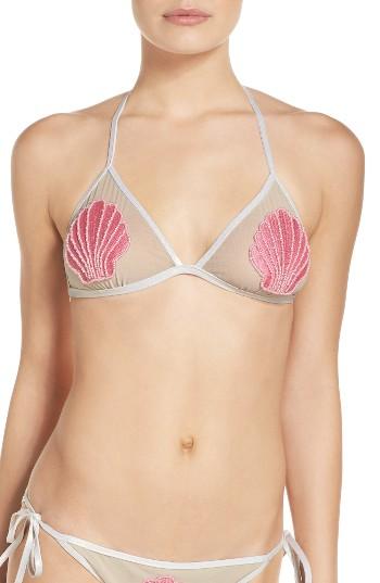 Women's The Bikini Lab Hot Shine Bling Bikini Top