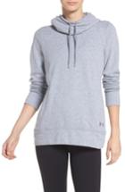 Women's Under Armour Cutout Back Hoodie - Grey