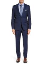 Men's Boss Ryan/win Trim Fit Solid Wool Suit