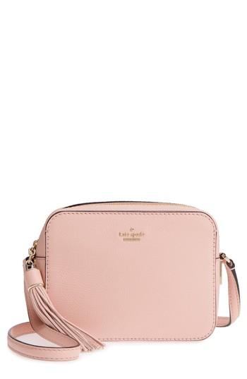 Kate Spade New York Kingston Drive - Arla Leather Crossbody Bag - Pink