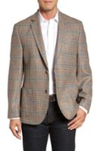 Men's Flynt Houndstooth Wool Blend Sport Coat L - Beige