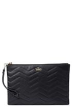 Women's Kate Spade New York Reese Park - Finley Quilted Leather Clutch -