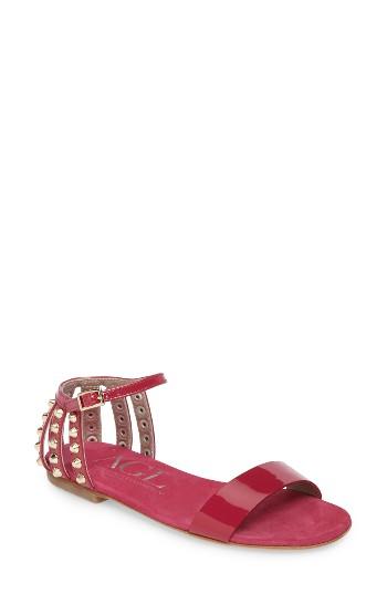 Women's Agl Studded Heel Cage Sandal Us / 35eu - Pink