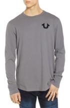 Men's True Religion Core Metallic T-shirt - Grey