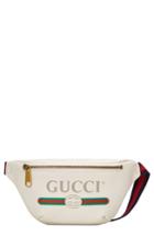 Gucci Leather Belt Bag - White
