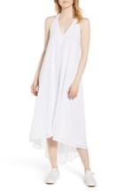 Women's Kenneth Cole New York Racerback Twist High/low Hem Dress - White