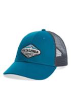 Men's Patagonia 'fitz Roy Crest' Trucker Hat - Blue
