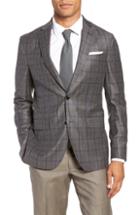 Men's Ted Baker London Konan 2b Trim Fit Wool Sport Coat S - Grey