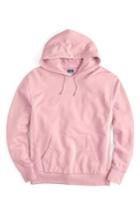 Men's J.crew Garment Dyed French Terry Hoodie, Size - Pink