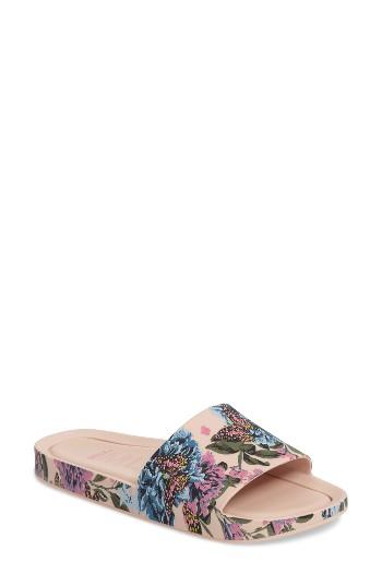 Women's Melissa Beach Iii Slide Sandal M - Blue