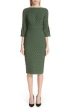 Women's Topshop Twist Front Midi Dress Us (fits Like 2-4) - Yellow