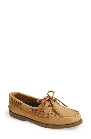 Women's Sperry 'authentic Original' Boat Shoe M - Beige