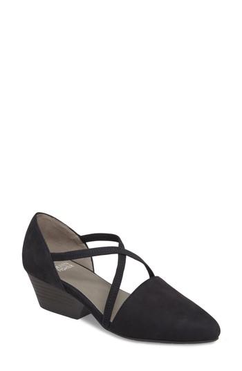 Women's Eileen Fisher Poet Crisscross Pump .5 M - Blue